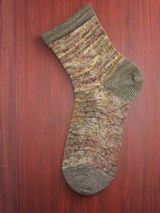 Hand knit socks size W(9) M(8)