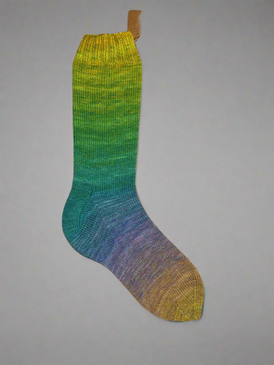 Hand knit socks size 8(w)9(m)